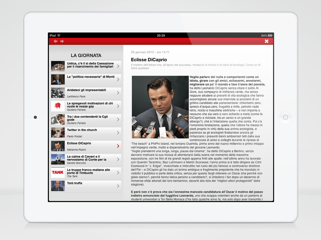 Il Foglio Quotidiano for iPad